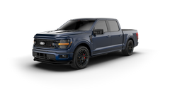 Lowered Black Widow F-150 - Antimatter Blue | Fox Factory Vehicles