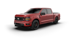 Lowered Black Widow F-150 - Rapid Red| Fox Factory Vehicles