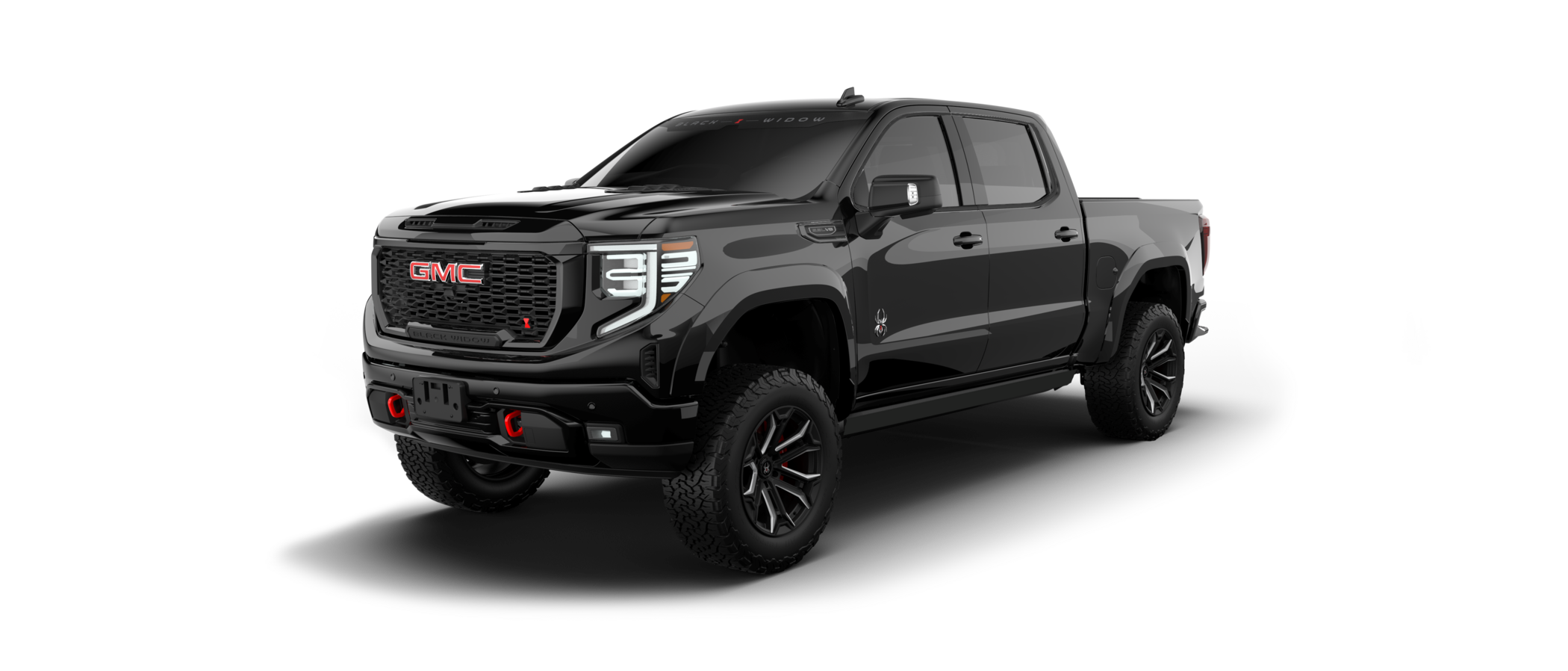 Black Widow GMC Sierra 1500 - Onyx Black | Fox Factory Vehicles