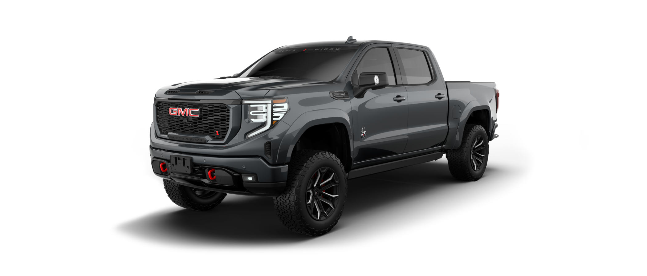 Black Widow GMC Sierra 1500 - Titanium Rush | Fox Factory Vehicles