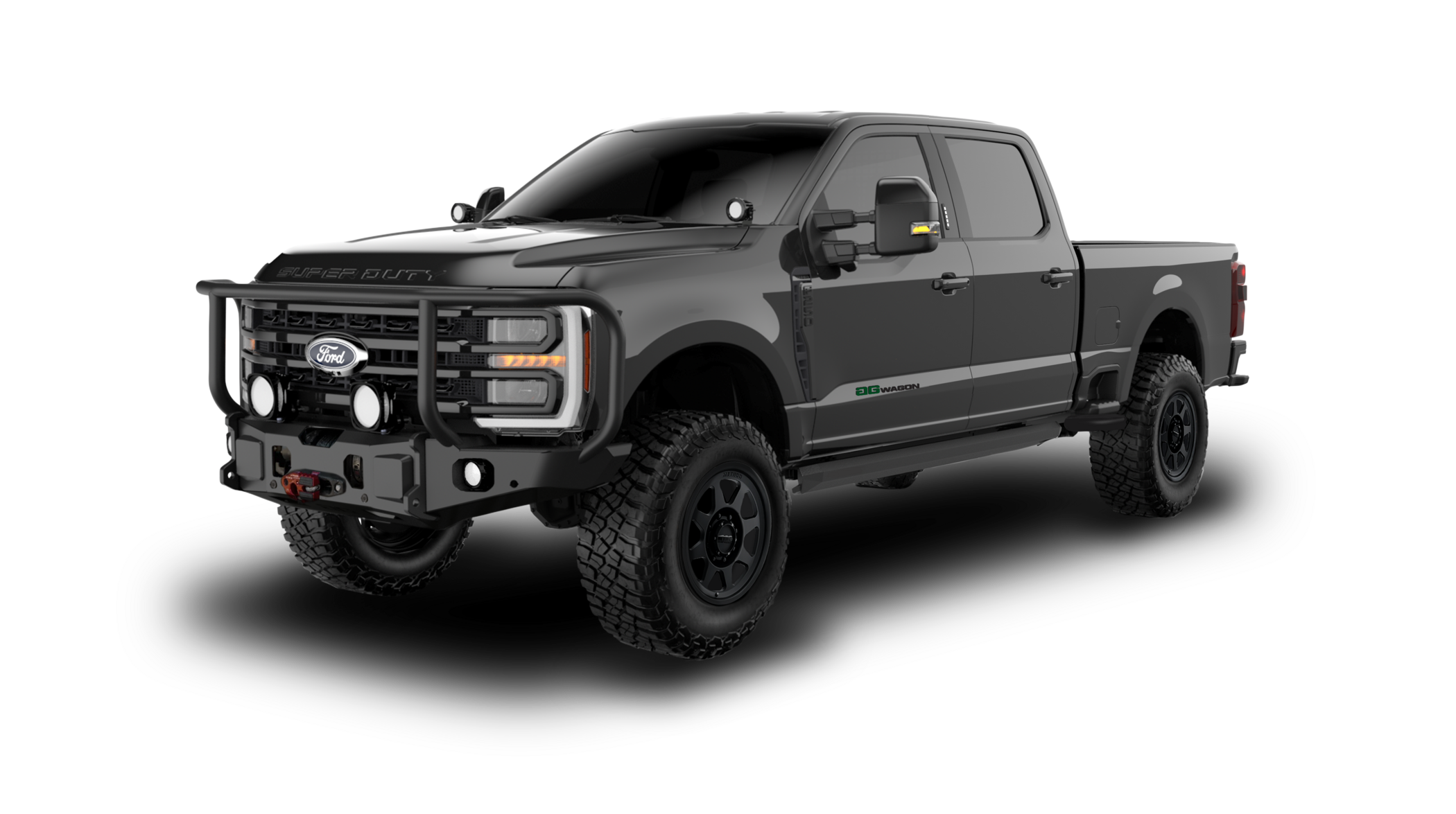 AGwagon Super Duty - Black | Fox Factory Vehicles