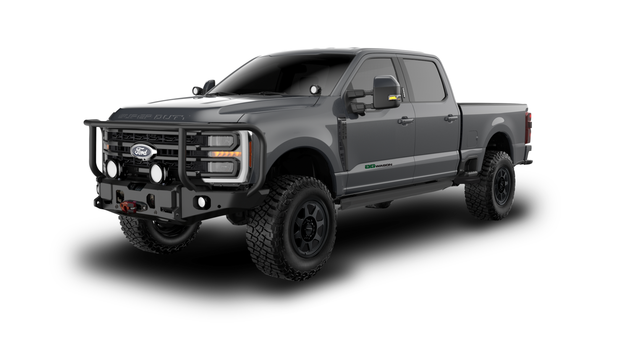 AGwagon Super Duty - Carbonized Grey | Fox Factory Vehicles