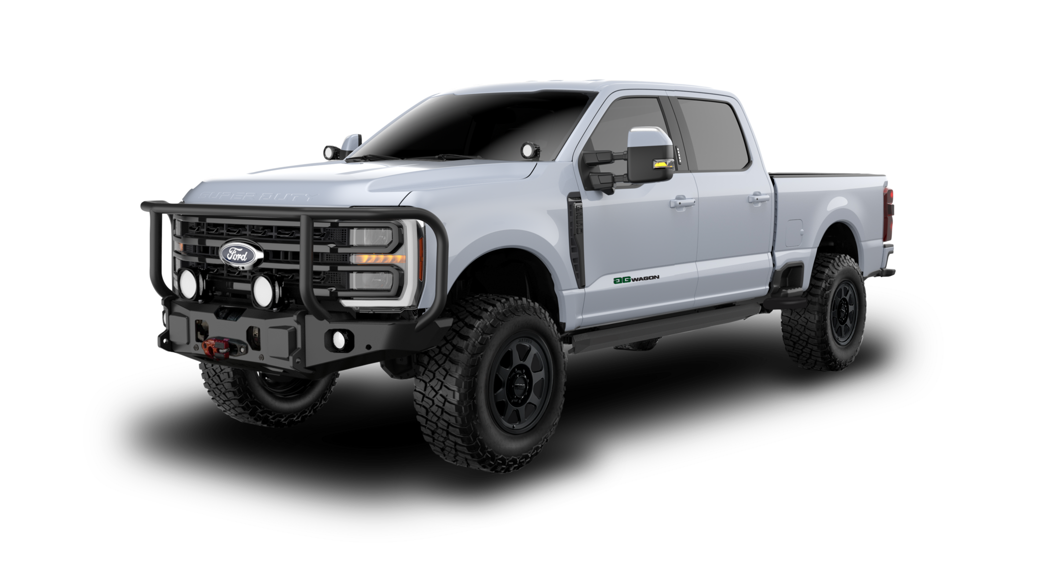 AGwagon Super Duty - Glacier Grey | Fox Factory Vehicles
