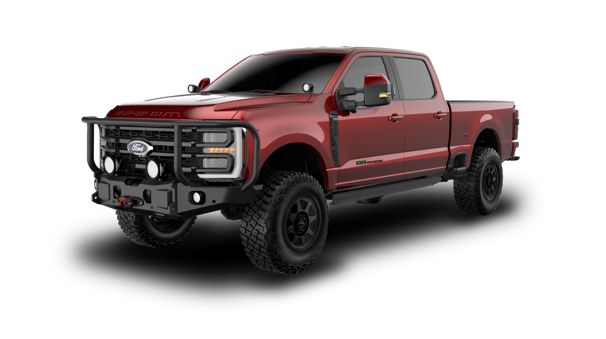 AGwagon Super Duty - Ruby Red | Fox Factory Vehicles