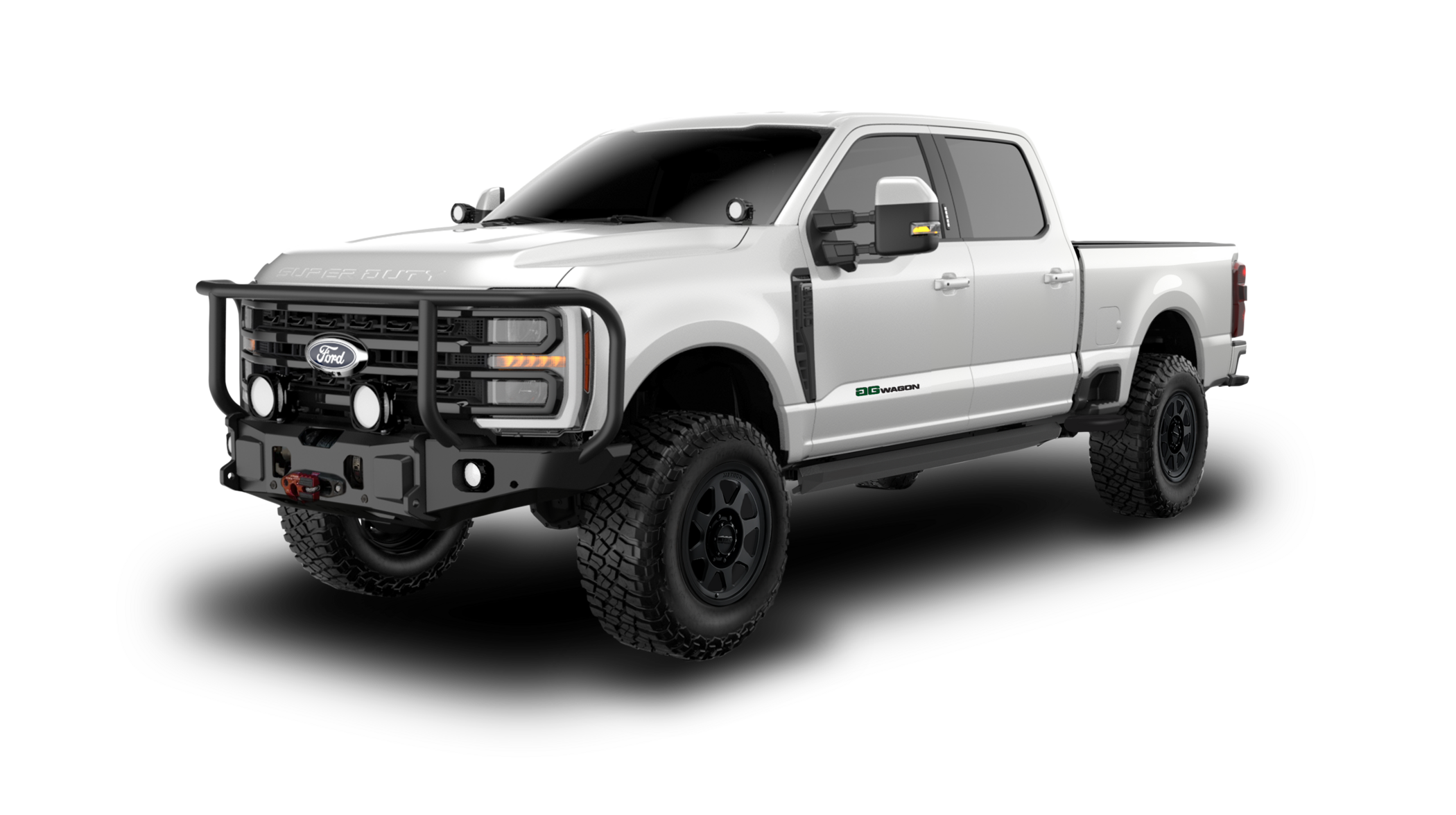 AGwagon Super Duty - White | Fox Factory Vehicles