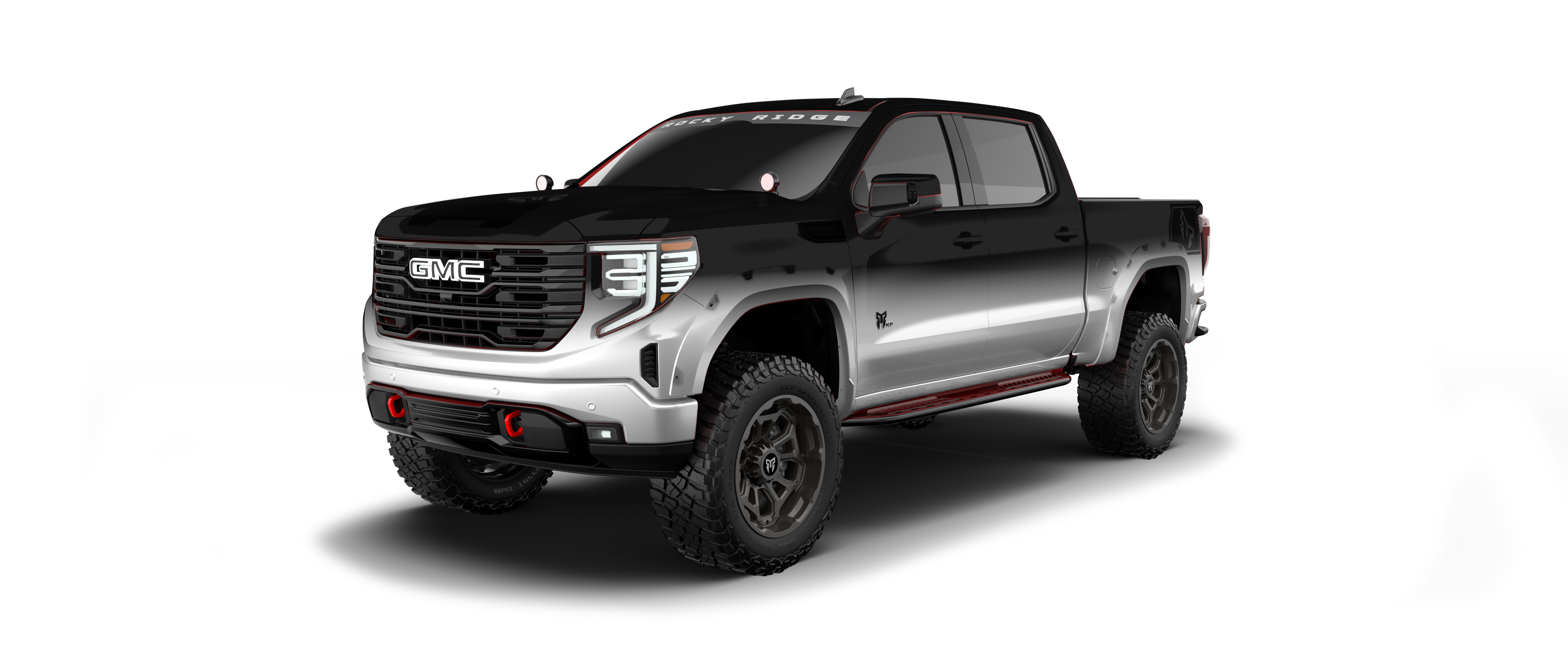 Rocky Ridge GMC Sierra 1500 - Gradient | Fox Factory Vehicles