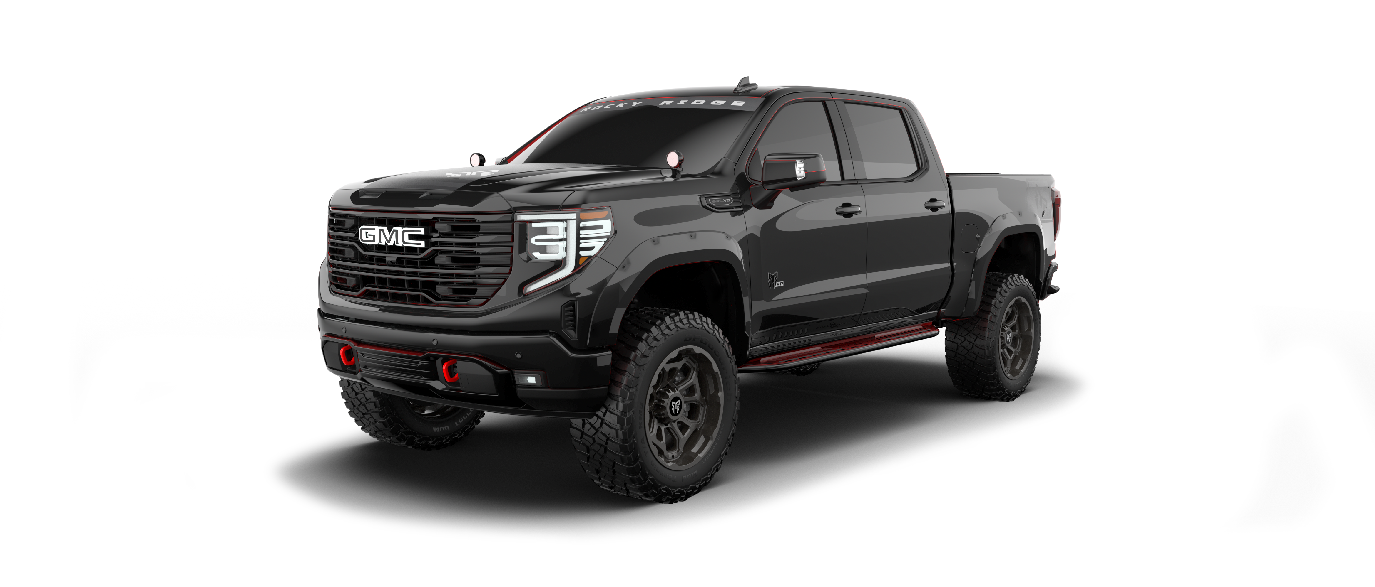 Rocky Ridge GMC Sierra 1500 - Onyx Black | Fox Factory Vehicles