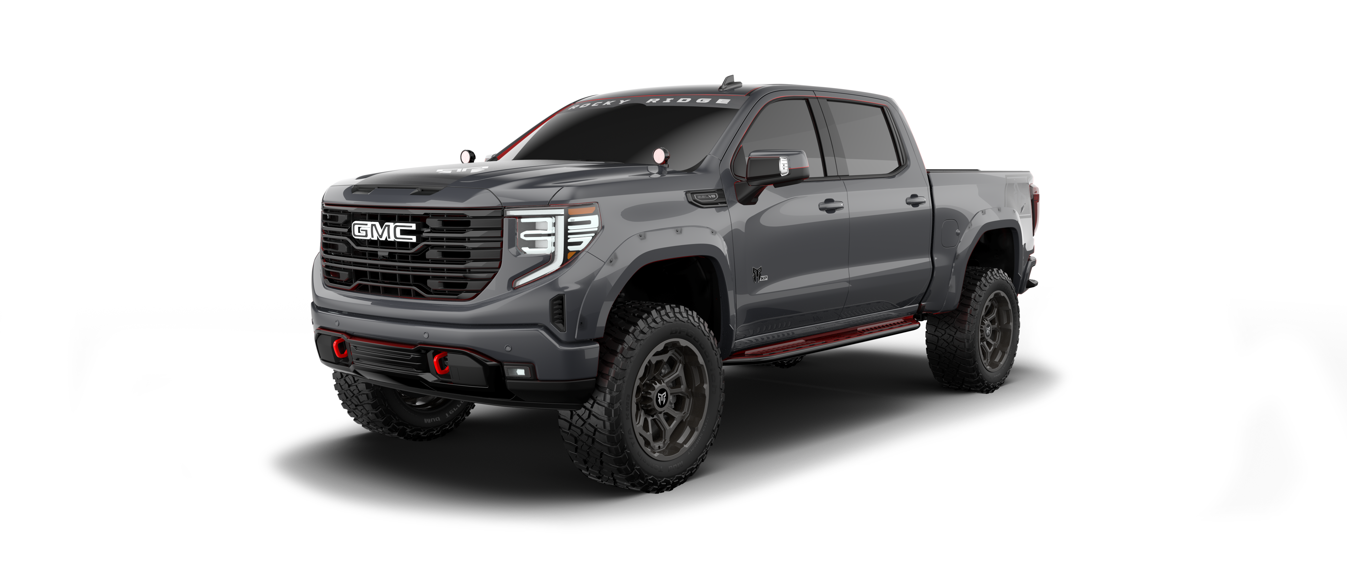 Rocky Ridge GMC Sierra 1500 - Sterling Grey | Fox Factory Vehicles