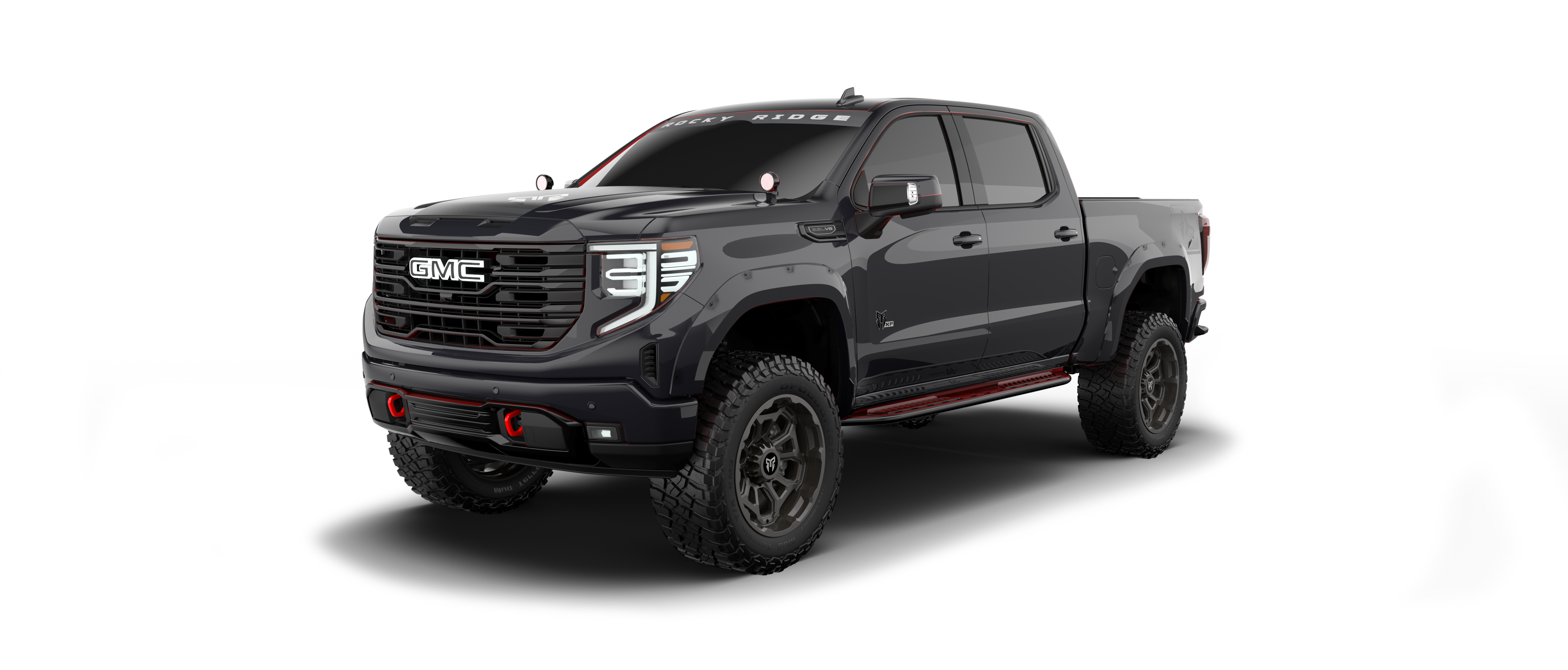Rocky Ridge GMC Sierra 1500 - Titanium Rush | Fox Factory Vehicles