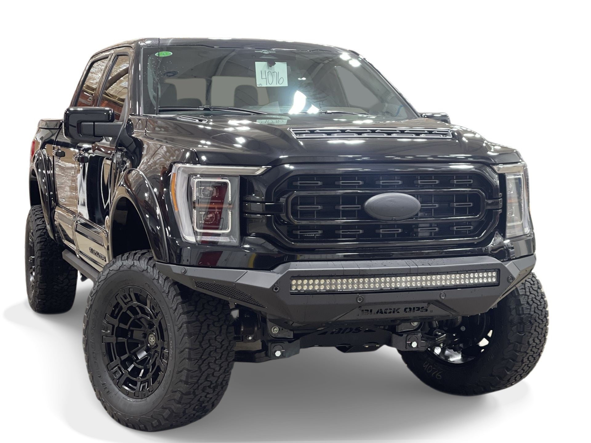 23 Ford F-150 Black Ops 4x4 5.0L V8 | VIN B78283 – Fox Factory