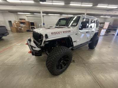 2025 Jeep Wrangler Unlimited 4x4 Rocky Ridge Premium Lifted Truck