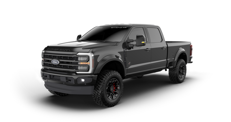 Ford Super Duty Lifted Black Widow