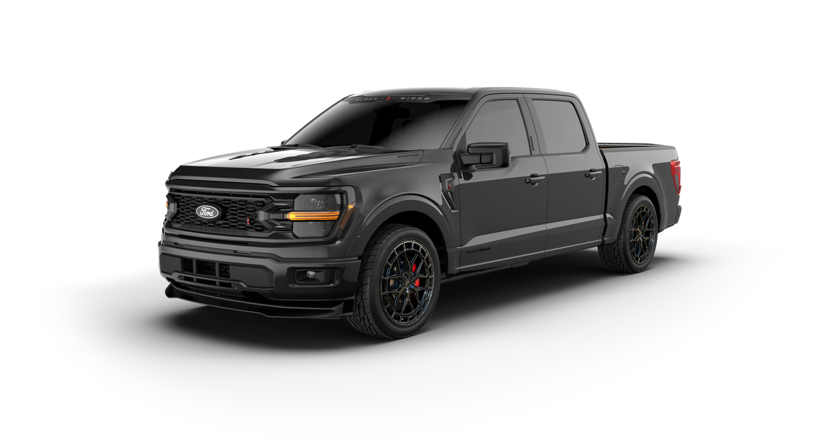 Ford F150 Lowered SuperCrew Black Widow SR