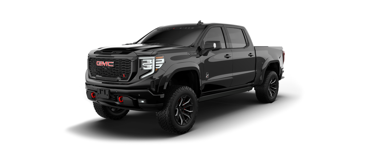 GMC Sierra 1500 Lifted Black Widow