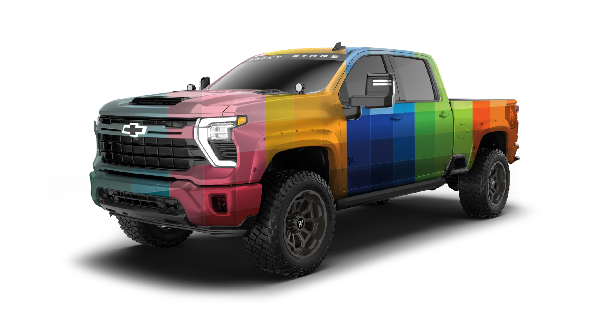 Chevrolet Silverado HD Lifted - Rocky Ridge