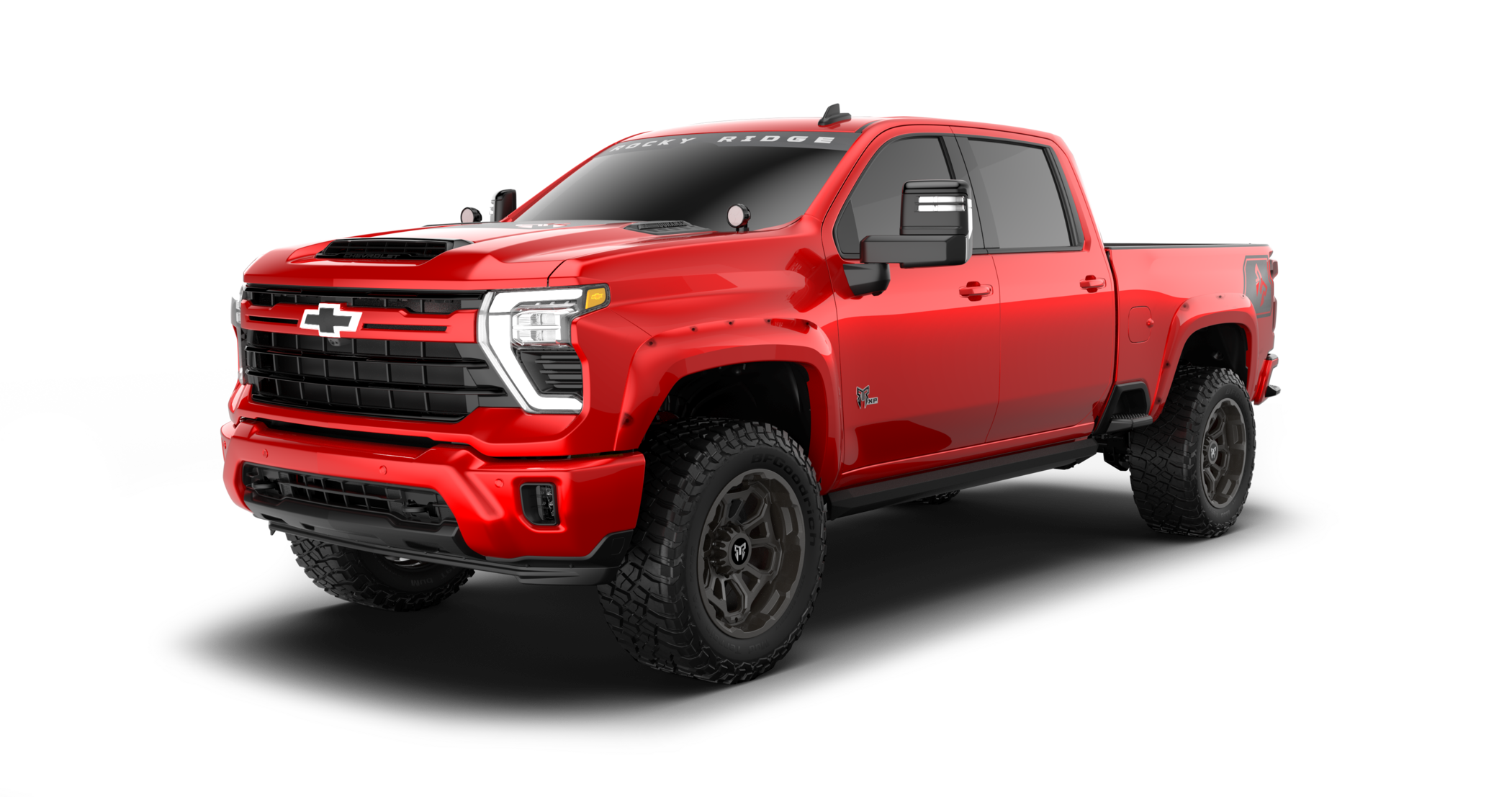 Chevrolet Silverado HD Lifted - Rocky Ridge