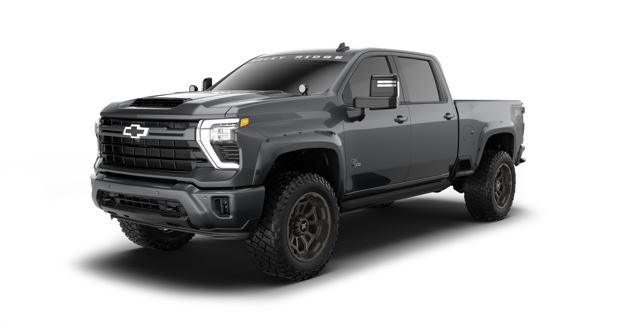 Chevrolet Silverado HD Lifted - Rocky Ridge