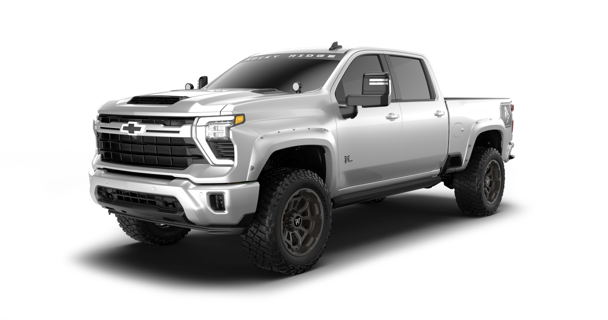 Chevrolet Silverado HD Lifted - Rocky Ridge