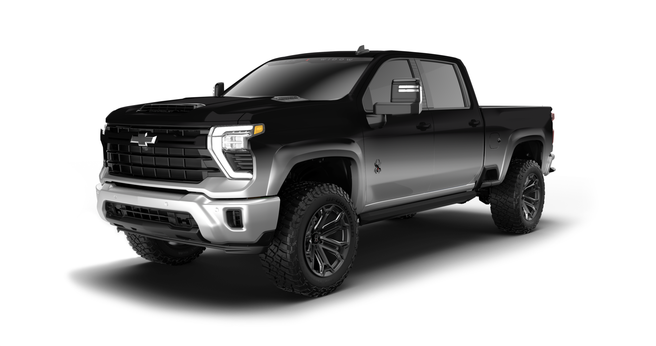 Chevrolet Silverado HD Lifted - Black Widow