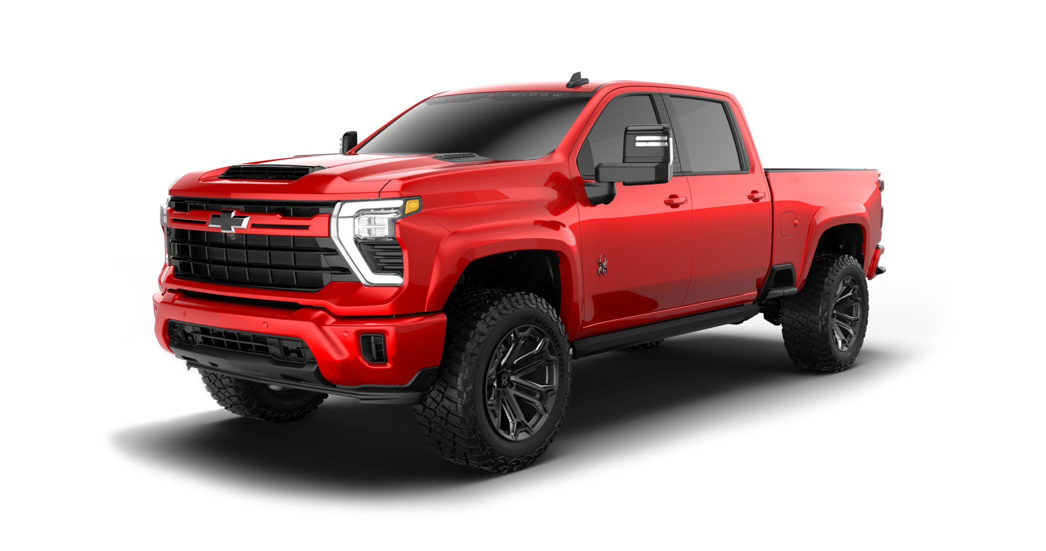 Chevrolet Silverado HD Lifted - Black Widow