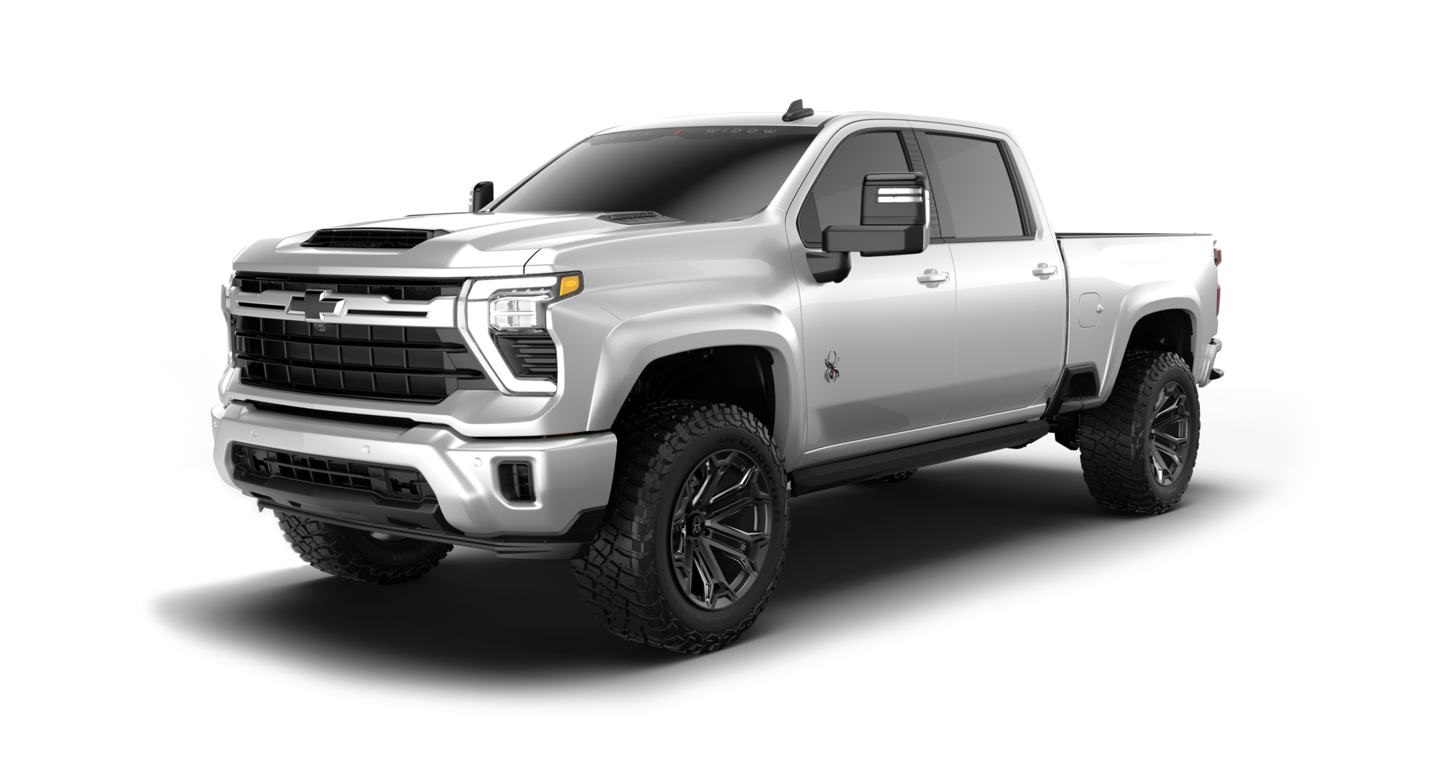 Chevrolet Silverado HD Lifted - Black Widow