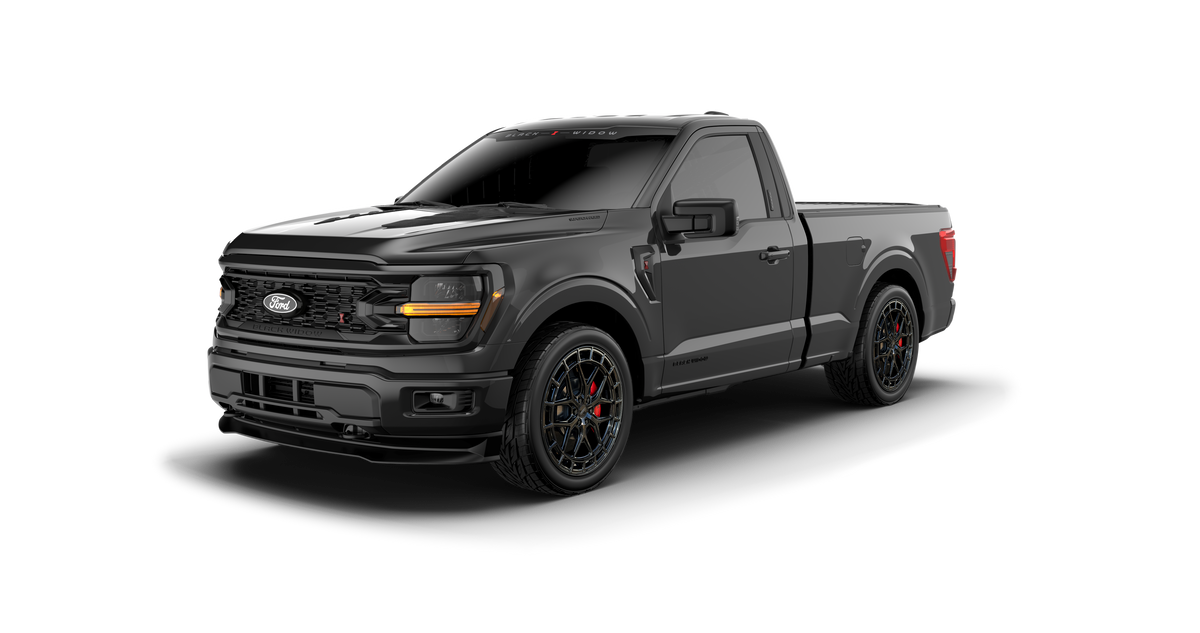 Ford F150 Lowered Single Cab Black Widow SR