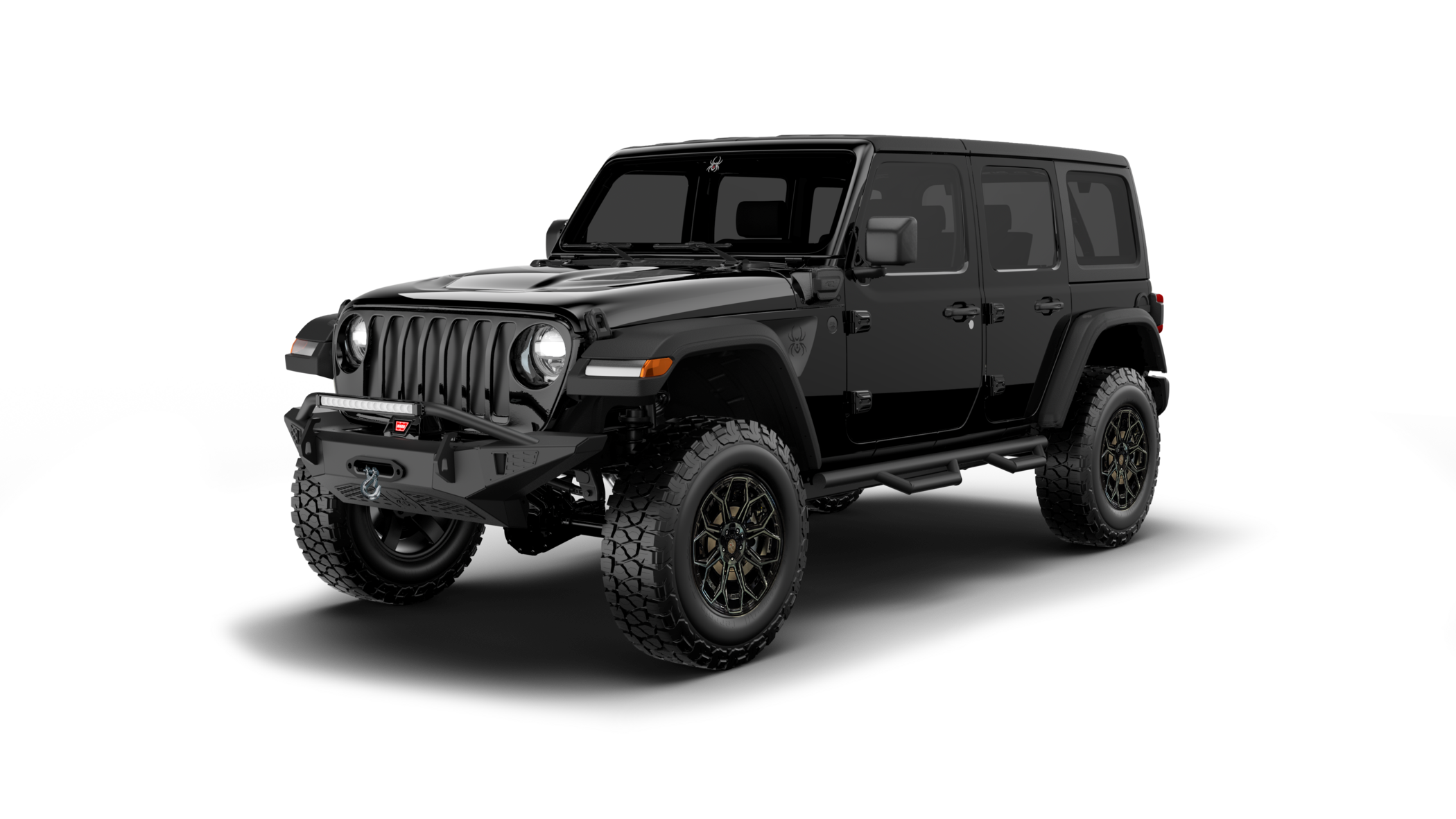 Jeep Wrangler Lifted - Black Widow