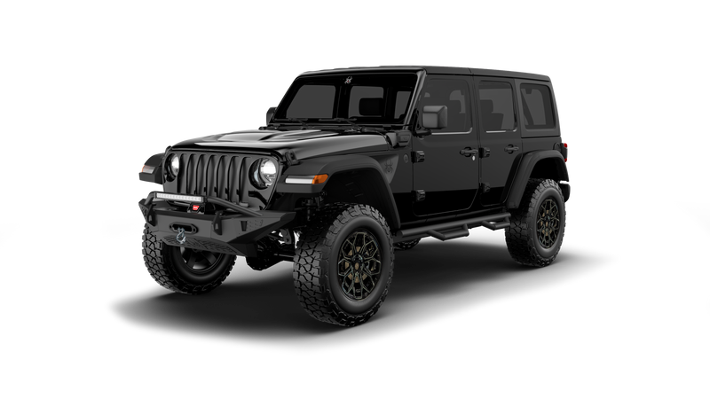 Jeep Wrangler Lifted Black Widow