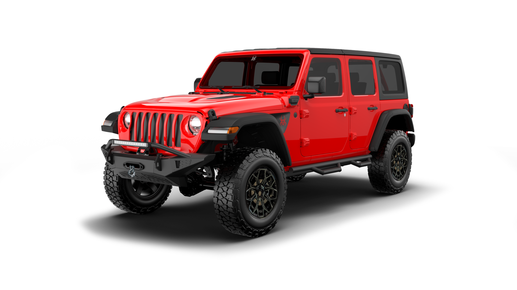 Jeep Wrangler Lifted - Black Widow