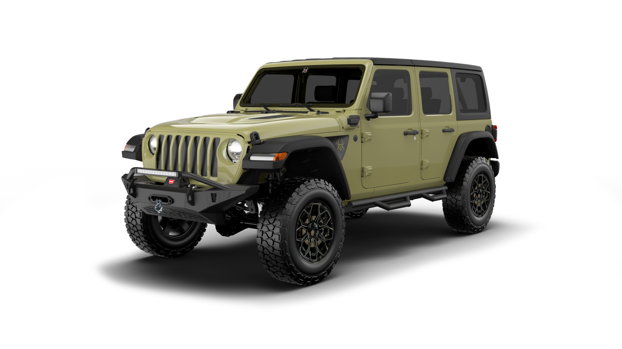 Jeep Wrangler Lifted - Black Widow