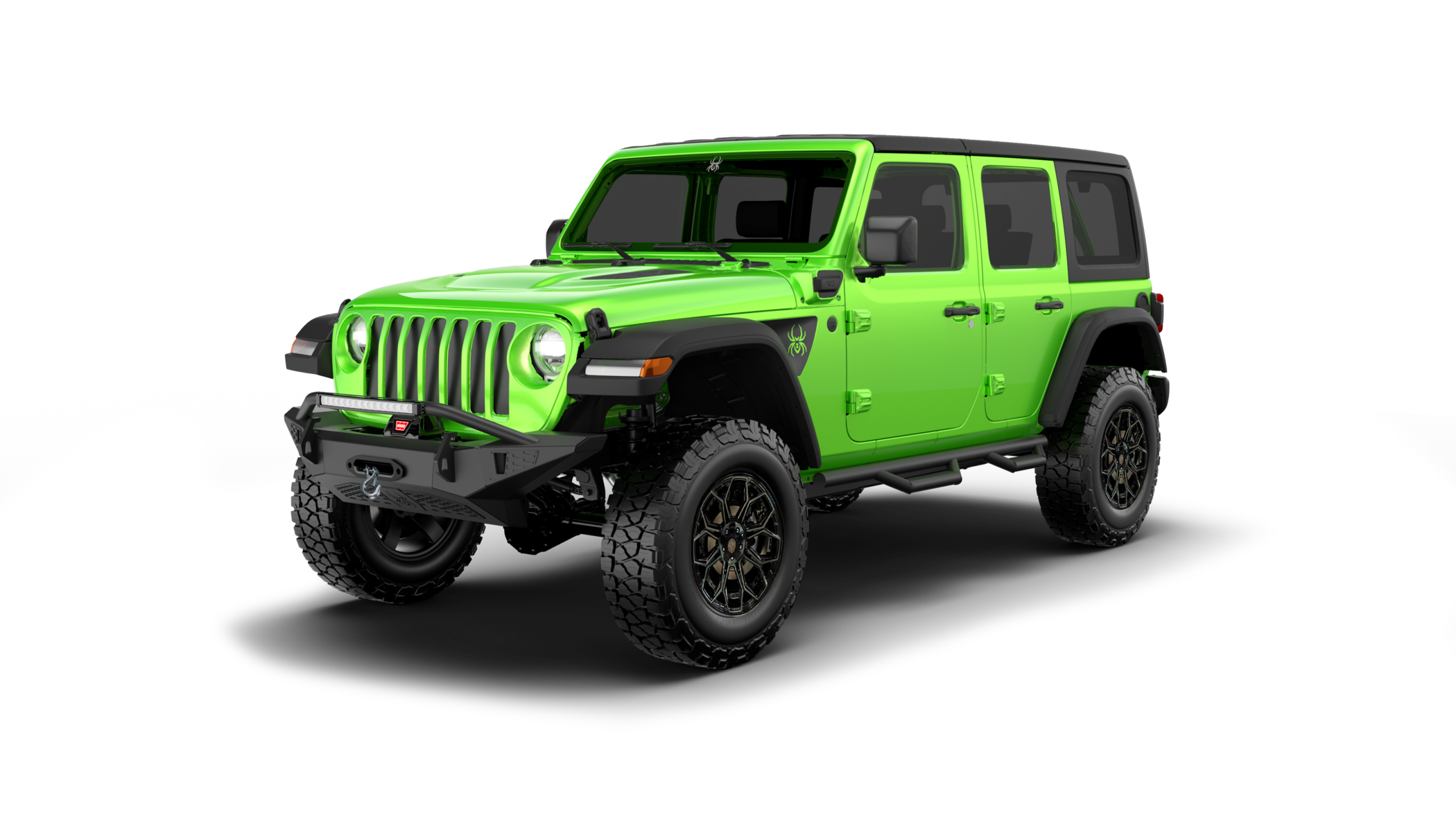 Jeep Wrangler Lifted - Black Widow