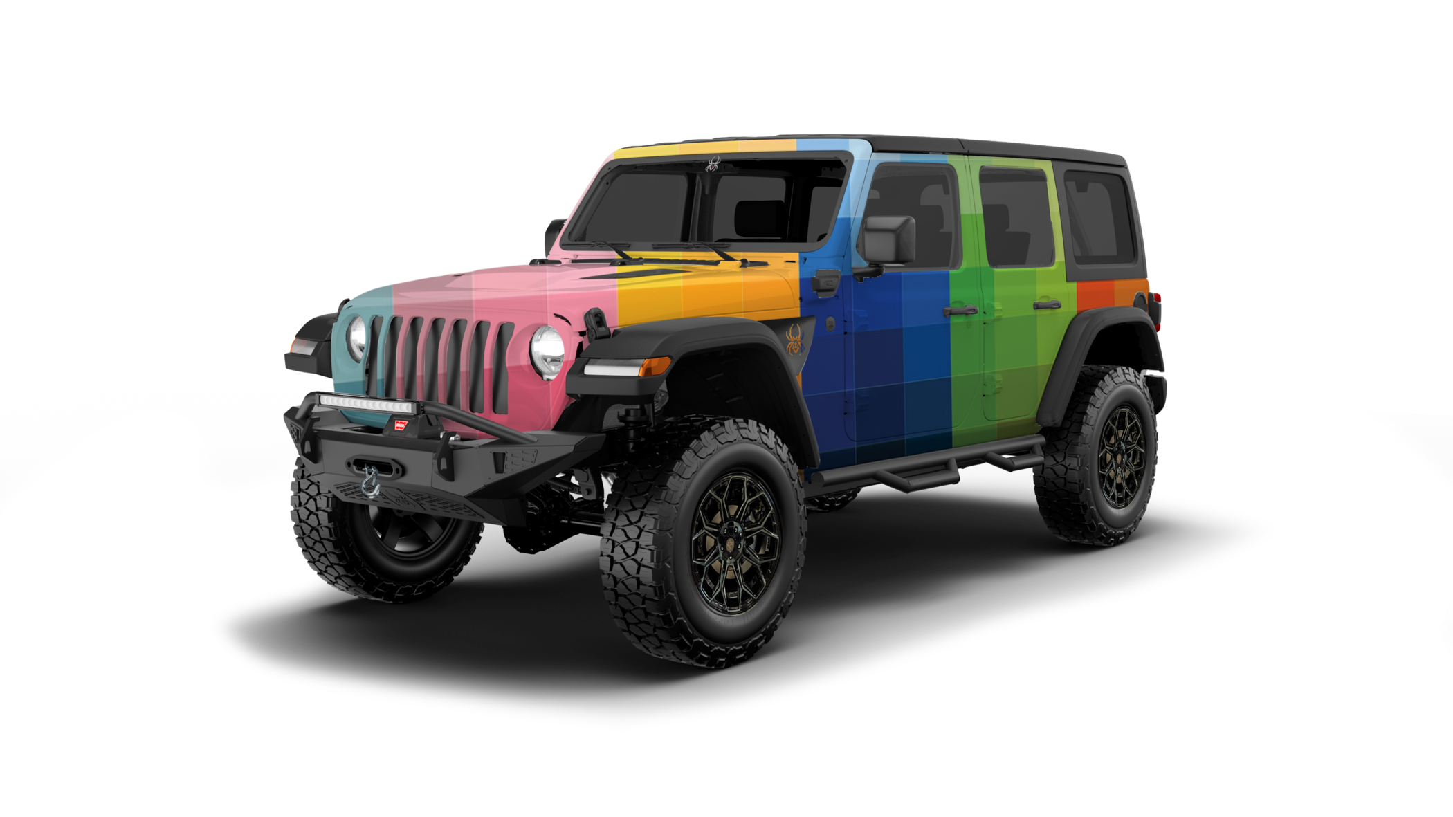 Jeep Wrangler Lifted - Black Widow