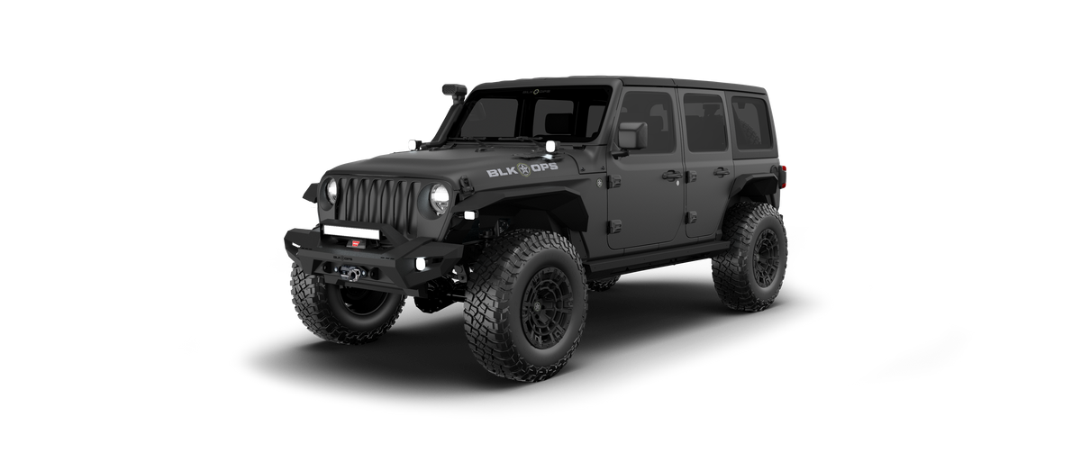 Jeep Wrangler Lifted Black Ops