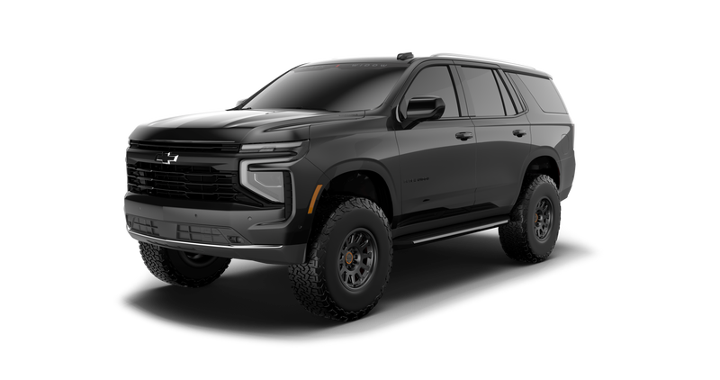 Chevrolet Tahoe Lifted Black Widow