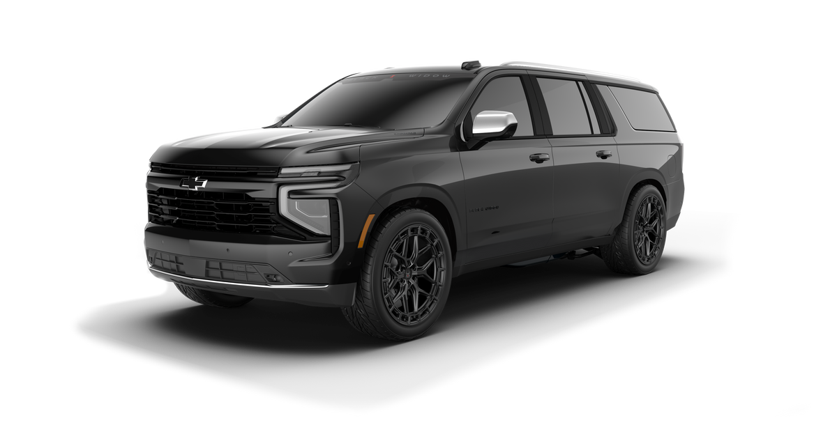 Chevrolet Suburban Lowered Black Widow SR