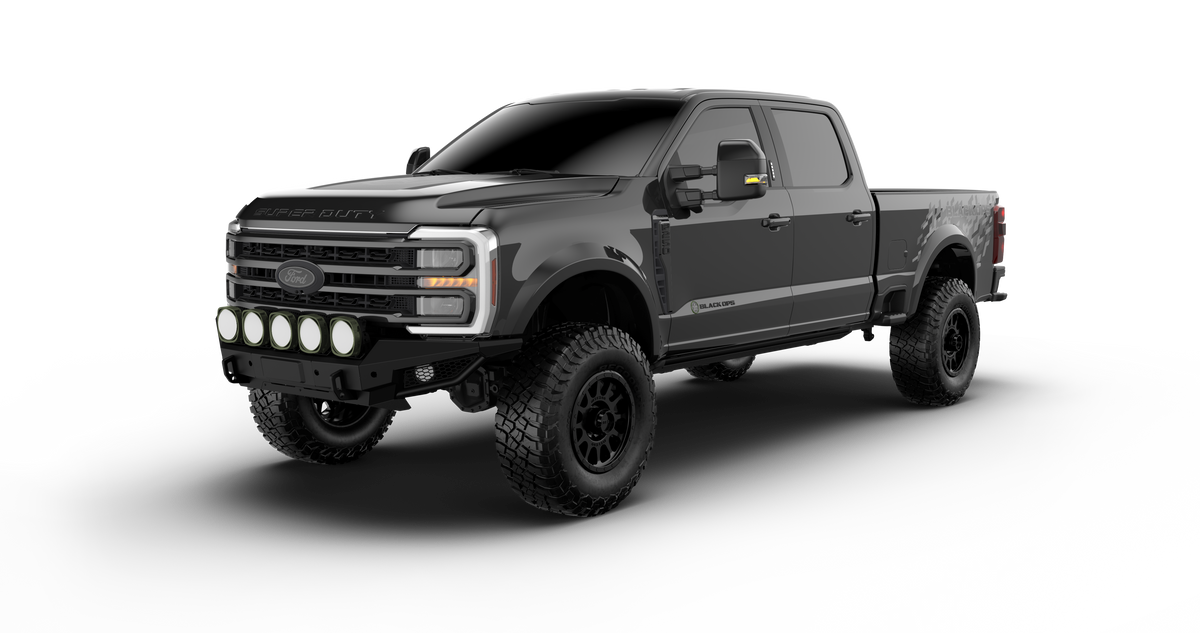 Ford Super Duty Lifted Black Ops