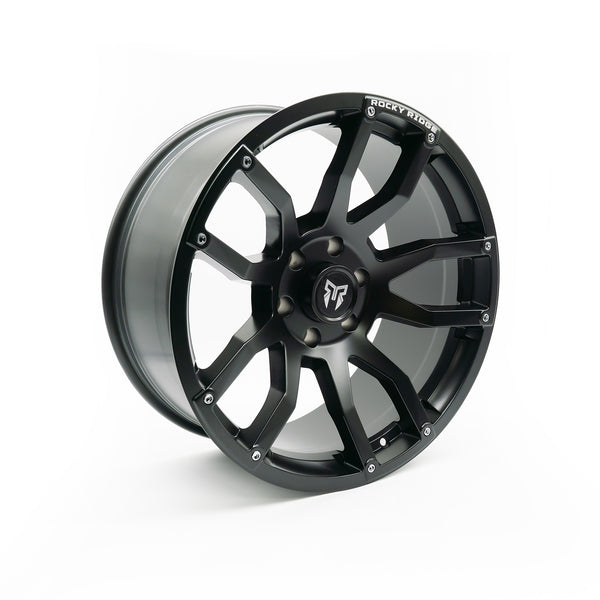 20-Inch Gloss Black Milled