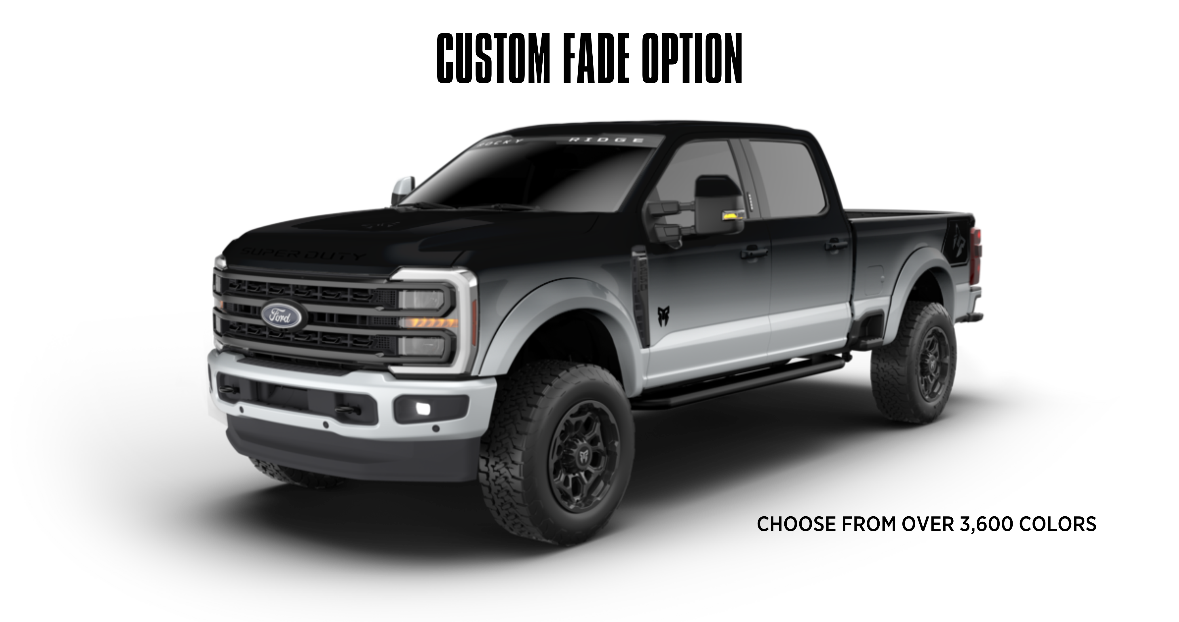 Ford Ridge County Ford Super Duty Lifted - Rocky Ridge β Fox Factory Vehicles