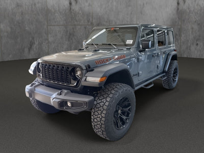 2025 Jeep Wrangler Unlimited 4x4 Rocky Ridge Premium Lifted Truck