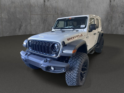 2025 Jeep Wrangler Unlimited 4x4 Rocky Ridge Premium Lifted Truck