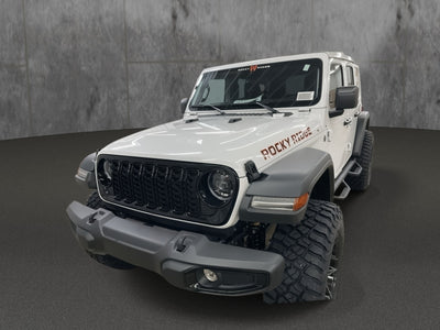 2025 Jeep Wrangler Unlimited 4x4 Rocky Ridge Premium Lifted Truck