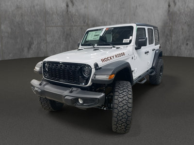 2026 Jeep Wrangler Unlimited 4x4 Rocky Ridge Premium Lifted Truck
