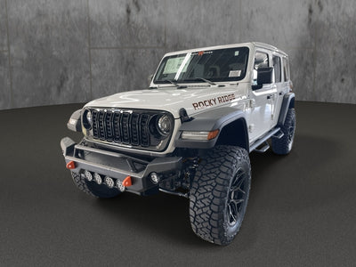 2025 Jeep Wrangler Unlimited 4x4 Rocky Ridge Premium Lifted Truck