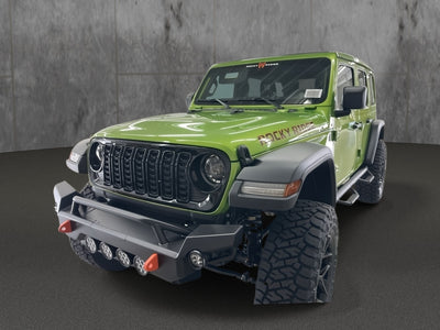 2025 Jeep Wrangler Unlimited 4x4 Rocky Ridge Premium Lifted Truck