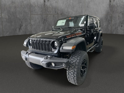 2026 Jeep Wrangler Unlimited 4x4 Rocky Ridge Premium Lifted Truck
