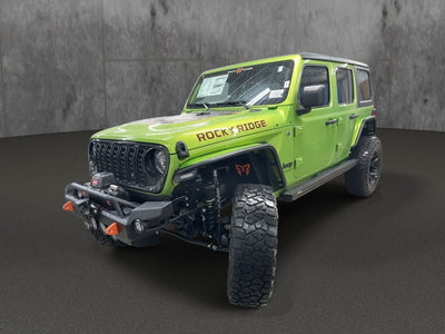 2026 Jeep Wrangler Unlimited 4x4 Rocky Ridge Premium Lifted Truck