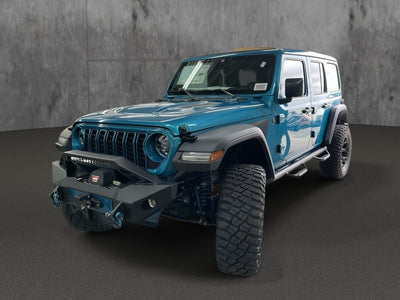 2025 Jeep Wrangler Unlimited 4x4 Spider Edition Premium Lifted Truck