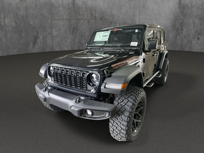 2025 Jeep Wrangler Unlimited 4x4 Rocky Ridge Premium Lifted Truck