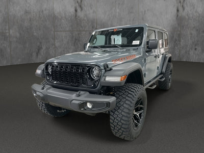 2025 Jeep Wrangler Unlimited 4x4 Rocky Ridge Premium Lifted Truck