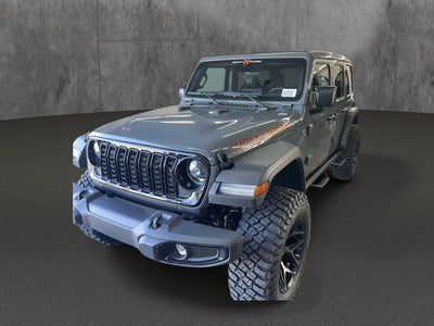 2025 Jeep Wrangler Unlimited 4x4 Rocky Ridge Premium Lifted Truck